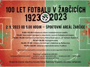 100 let fotbalu v Žabčicích