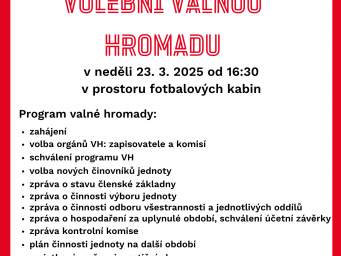 Valná hromada 2025