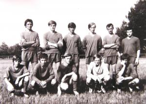 Dorost 1.A třída na jaře 1971 po utkání s SK.Moravská Slavia Brno